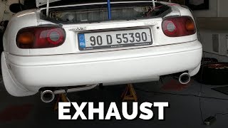 Rocketeer V6 MX5 Exhaust [upl. by Derrek]