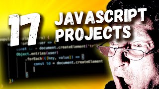 17 New JavaScript Projects for Beginners Full Course [upl. by Brennen]