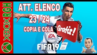 ATT ELENCO FIFA 19 PARA 2023 amp 2024 100 GRÁTIS XBOX 360 RGH xbox360rgh [upl. by Juni606]