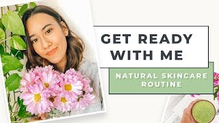 GET READY WITH ME Summer Natural Skincare Routine  Om amp The City [upl. by Ecirtael]