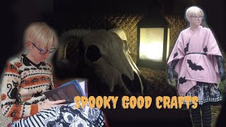 Lets make some cosy crafts from cheap Halloween decor and have a nice time [upl. by Laverna]