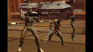 SWTOR RAID ON QUESH [upl. by Eenitsed]