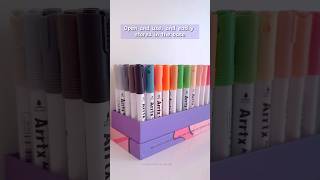 Unboxing amp Review Arrtx 60Colors Acrylic Marker 60B [upl. by Love438]