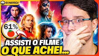 ASSISTI THE MARVELS As Marvels O QUE EU ACHEI Sem Spoilers [upl. by Irreg]