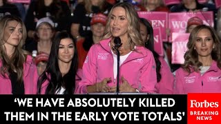 Lara Trump Women For Trump Sound Triumphant Note At Rally In Reading Pennsylvania [upl. by Attenwahs]