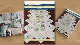 Cathedral Window Quilts 1 Easy Projects Printed Book Preview [upl. by Eniloj]