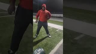 DLine Drills DCDefenders KevinAtkins CoachBurns LabGang OffSeasonWork [upl. by Shanda]