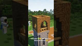 Minecraft Survival Castle 🏯✅  minecraft minecraftcastle minecraftbuilding [upl. by Suilenrac322]