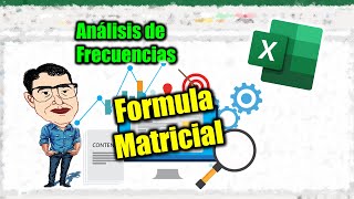 Análisis de Frecuencias en Excel [upl. by Anig]