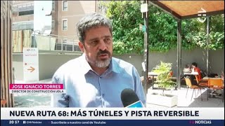 Nueva Ruta 68 Más túneles y pista reversible [upl. by Ahseenyt]