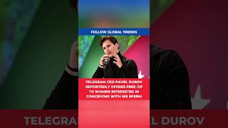 Telegram CEO Pavel Durov is making headlines with a bold offer [upl. by Reinertson689]