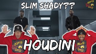 GUESS WHOS BACK BACK AGAIN  Eminem  Houdini Reaction [upl. by Lovell]