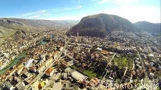 Mostar Zračni snimci  2014  1080p [upl. by Martica]