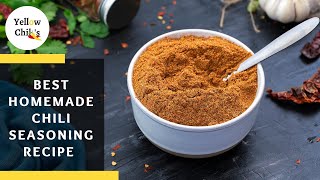 Best Homemade Chili Seasoning Recipe [upl. by Yadsendew]