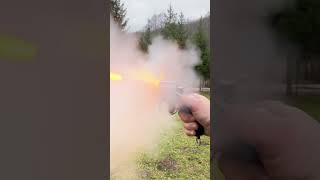 Nagant brevete 1882 revolver shooting [upl. by Sucram]