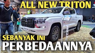 NGERIK ALL NEW TRITON TERBARU 2024 BEDA TOTAL mitsubishitriton doublecabin giias2024 [upl. by Eyaj]