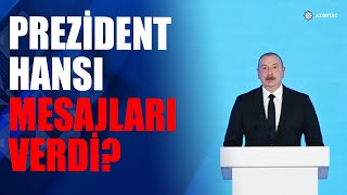 Prezident İlham Əliyev “Caspian OilampGas” və “Caspian Power” sərgilərinin rəsmi açılış mərasimində [upl. by Elamef920]