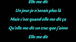 Mika  Elle me dit  Paroles Lyrics Premier Single en Français [upl. by Edwards]