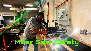 Miter Saw Safety [upl. by Eulaliah]