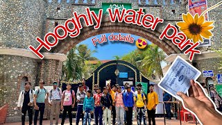 Aqua Marina Water Park 2024 Vlog 😍 ll b for bittu Hooghly Water park Vlog ll Full Details [upl. by Cirle625]