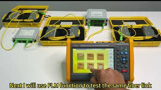 FHO5000PRO PON Testing by trace and FLM mode [upl. by Noda]