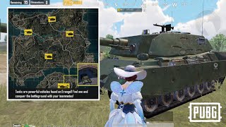 All TANK Locations In Payload 30 Mode  PUBG MOBILE  Payload 30 Tank Locations 🔥 [upl. by Alarise]