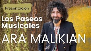 Ara Malikian presentación de Los Paseos Musicales [upl. by Bouchard]