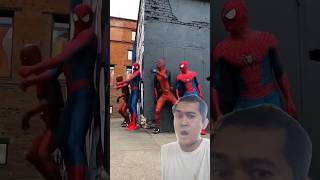 Spiderman vs Spiderman shorts spiderman deadpool fighting [upl. by Vittoria]