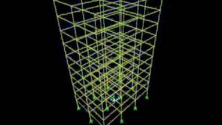 Building Model 1  Earthquake Computer Simulation by UMass Lowell [upl. by Nwahsed]