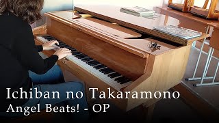 Piano Improvisation Ichiban no Takaramono  Angel Beats OST  LiSA [upl. by Elkcim644]