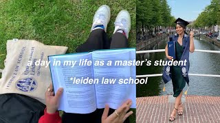 a day in my life as a masters student  Leiden UniversityStuNed Scholarship [upl. by Ainolloppa]