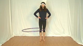 Beginner Hula Hoop Tricks Vol 3 Knees to Waist Hooping Transfer [upl. by Yelrihs]