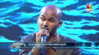 Maldivian Idol Gala Round  Naazuku Loabi  Zaleef [upl. by Lav]