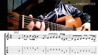 Pétalo de sal Fito Páez en Guitarra tabs y partitura [upl. by Am]