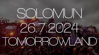 Solomun  Tomorrowland 2672024 [upl. by Ronile306]