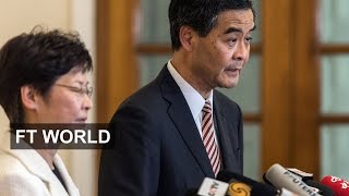 CY Leung responds to Hong Kong protesters [upl. by Tirrag]