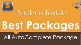 Sublime Text 3  Best Packages 4  All AutoComplete Package [upl. by Shorter]