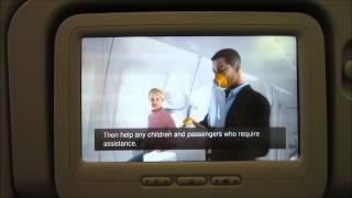 Lufthansa 748i Safety Video  English [upl. by Anica695]