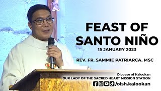 Homily  Feast of Santo Niño 15 Jan 2023 Tagalog Homily [upl. by Breana757]