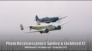 Photo Reconnaisance Spitfire amp Lockheed 12 [upl. by Attennaj]