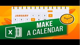 How To Make New Automated Monthly Dynamic Calendar In Excel  No VBA [upl. by Darya]