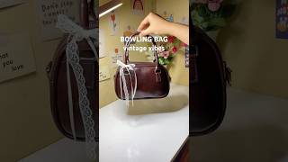 SHOPEE HAUL BOWLING BAG VINTAGE shopeehaul racunshopee taswanita tas bag whatsinmybag [upl. by Vanhomrigh]