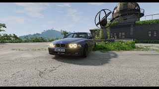 Driving Bmw M5 E39 in Beamng Drive [upl. by Leinoto]