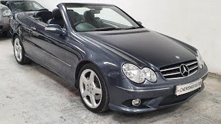 A STUNNING MERCEDES CLK CONVERTIBLE WITH AN AMAZING 37000 GENUINE MILES FROM NEW  A BEAUTY [upl. by Lled177]