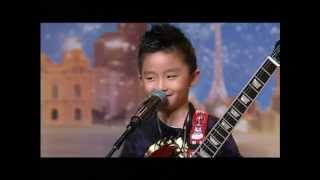 Jeremy Yong  Kid Guitarist  Australias Got Talent 2012 audition 7 FULL [upl. by Pryce]