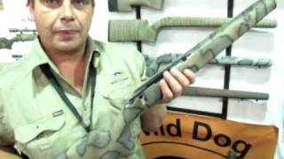 Wild Dog Australia Rifle Stocks  SHOT Show 2010 [upl. by Corrie631]