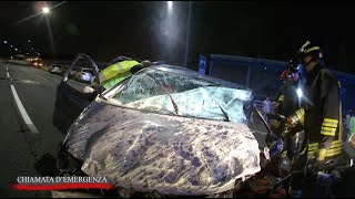 Grave incidente sul GRA a Roma intervento 118 e Vigili del Fuoco  Chiamata demergenza 24072023 [upl. by Gninnahc]