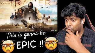 Kalki 2898 AD Release Trailer  Telugu Reaction  Prabhas Amitabh Kamal HaasanMOUMr Earphones [upl. by Kirsteni347]