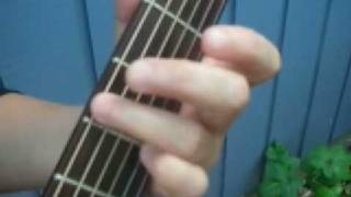 How to Play Another one Bites the Dust on guitar [upl. by Hanid175]