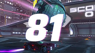 ROCKET LEAGUE INSANITY 81  BEST GOALS FREESTYLES ROCKET LEAGUE CLIPS [upl. by Fredra]